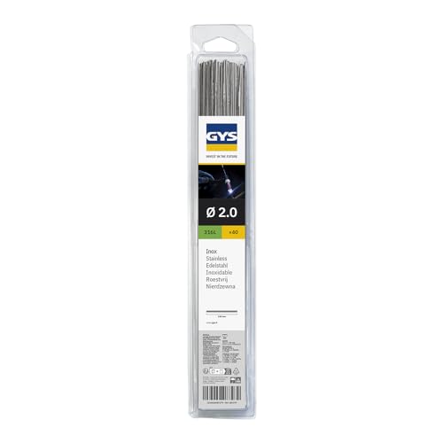 GYS - Baguettes Inox Ø2.0 316L - Etui de 40 - Consommable soudure TIG