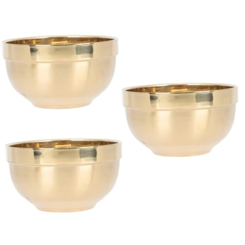 Cabilock Thickened Double Stainless Steel Noodle Bowl Multi Functional Food Storage for Home Restaurant Easy to Clean for Rice Soup Salads