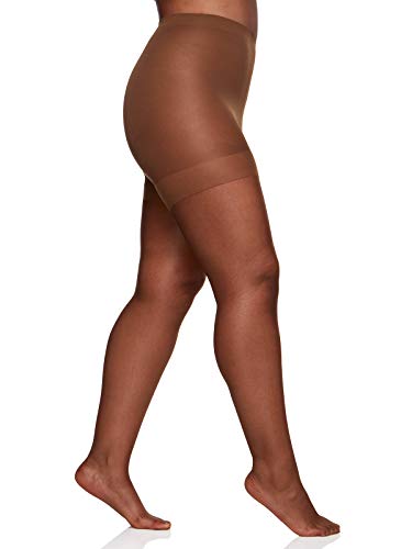 Image of Berkshire Women's Plus-Size Queen Ultra Sheer Control Top Pantyhose 4411, French Coffee, Queen Petite