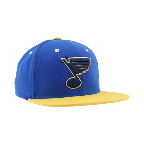 Image of ZHATS NHL Unisex-Adult NHL Officially Licensed Adjustable Snapback Hat Flat Bill Z11 Icon Two Color