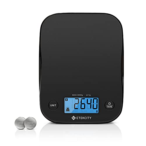 Etekcity Food Kitchen Scale, Digital Grams and Ounces, 11lb view 5