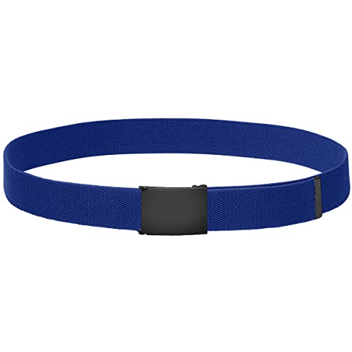 Image of Falari Canvas Web Belt Fully Adjustable Cut to Fit Golf Belt Flip Top Buckle