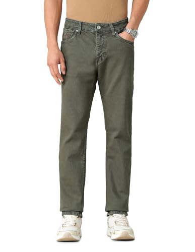 Image of U.S. Polo ASSN. Denim Co. Brandon Fit Jeans for Men, Full Length Mens Denim for Office & Regular Wear