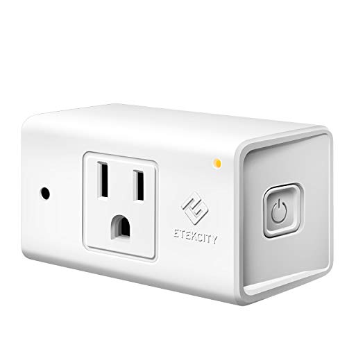 AMALEN ESW15 WiFi Smart Plug, Works with Google Home and Alexa, 15Amps, 1800W, ETL Listed, with Overheat Protection