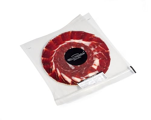 BELLOTERRA | Paleta de Bellota 100% Ibérica D.O. Los Pedroches Loncheada 80 gr | Sobre al Vacío | Curación 20-30 Meses | Premio Encina de Oro | Delicatessen Gourmet