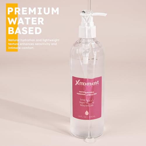 Image of Liquid Water Based Lube, Fragrance-Free pH-Balanced Personal Lubricant Without Glycerin & Parabens, Slippery Massage Gel for Women, Men and Couples