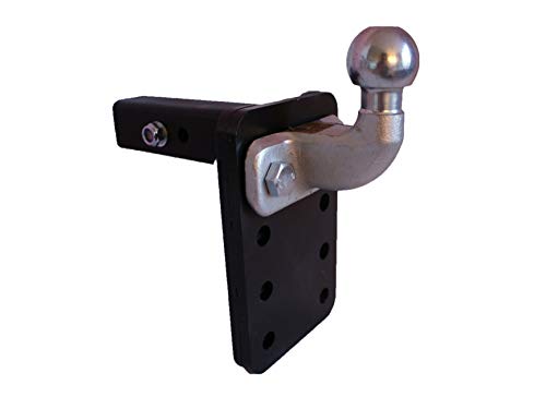 AHK US-ADAPTER 50x50mm Anhängevorrichtung Anhängerkupplung höhenverstellbar ISO 50 Kugelkopf
