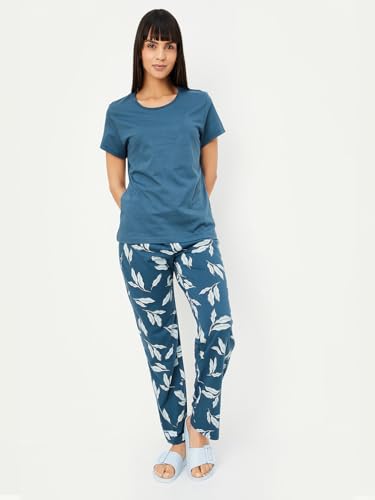 Image of Max Plus Size Women Printed PJ Set