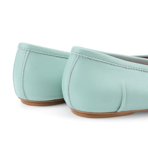 Image of VBDB Tabi Ballet Flats for Women Dressy Casual Shoes Split Toe Wide Flats Light Weight Japanese Shoes