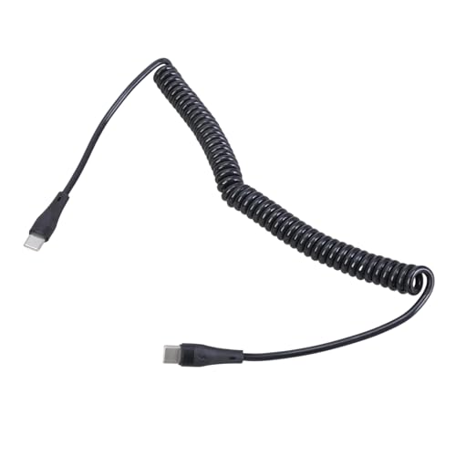 HDOYTXXM Velocidad rápida 100W tipo C cable de carga retráctil tipo C carga y cable de datos plástico para portátiles teléfonos y bancos de energía