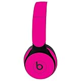 Picture of MightySkins Skin for Beats Solo Pro Wireless Headphones - Solid Hot Pink | Protective, Durable, and Unique Vinyl Decal wrap cover | Easy To Apply, Remove, and Change Styles | (BESOLOPR-Solid Hot Pink)