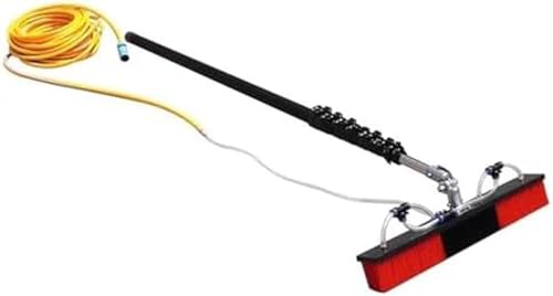 Cepillo extensible de agua para limpiar placas solares de forma eficiente 2