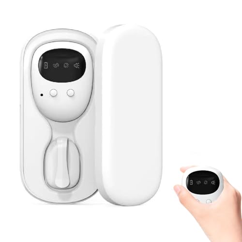 Alarma inalámbrica para enuresis de la cama para niños y niñas, alarma de apuesta de cama inalámbrica con 3 modos de trabajo, recordatorio de ruido de vibración, carga USB, alarma de cama inalámbrica