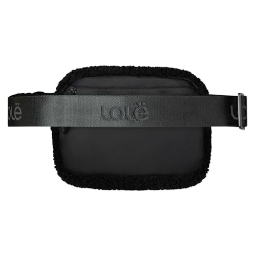 LOLË Lole - Sherpa Belt Bag, Unisex, Black, Black, Adjustable,Multipurpose