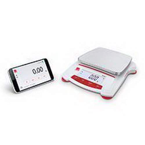 Präzisionswaage Ohaus Scout SKX6201 EU - Portable Schulwaage bis 6.200g - 0,1g genau