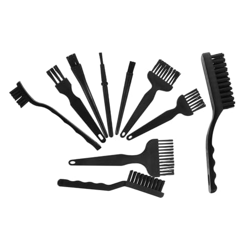 Ipetboom 10pcs Anti-static Keyboard Cleaning Kit with Pa Brushes for Precise Laptop Computer Pcb Circuit Board Dust Removal and Electronics Maintenance