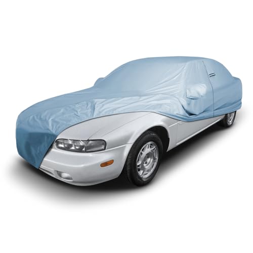 Image of iCarCover Premium Car Cover for 1993-1997 Infiniti J30 Heavy Duty Waterproof All-Weather Automobiles Custom Fit Indoor Outdoor UV Snow Protection Covers with Straps and Bag