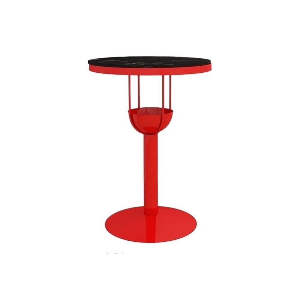 Table de Bar Table de Bar Ronde en Fer forgé Red Rock, idéale for Un Salon thé ou café(Petit)