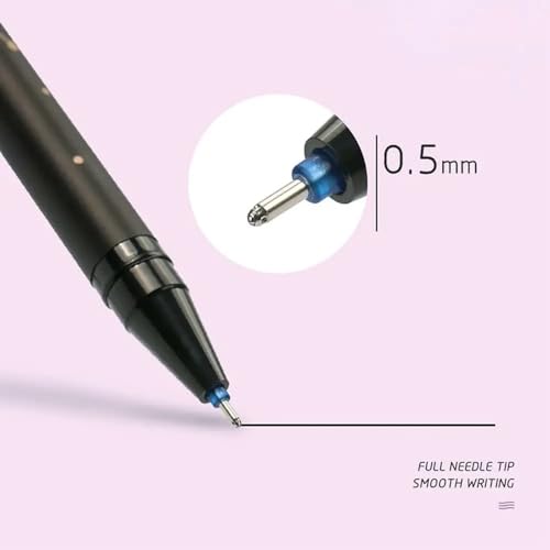 Image of RECLUSE 6 PCS Erasable Galaxy Gel Pen Set - Smooth Writing, Refillable, Colorful Ink, Erasable Rollerball Pens for School, Office & Creative Writing Pen Office School Stationary Supplies Pen