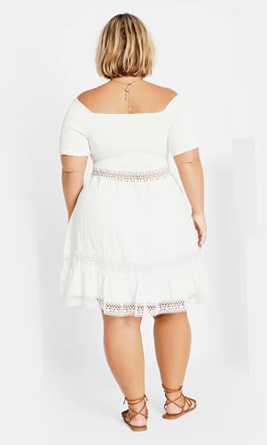 Image of City Chic Women's Plus Size Dress - Aura