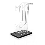 OAPRIRE Controller Holder Headset Stand, 2 Tier Acrylic Gaming Controller Stand