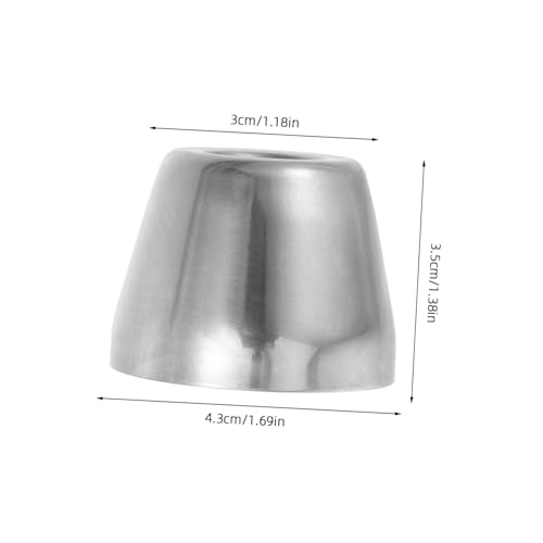 Válvula de descarga protector de acero inoxidable para botón de urinario manual 2