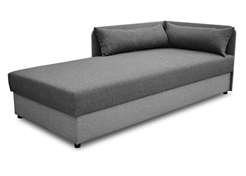 Interbeds Polsterbett 180x200cm Mit Stauraum - Boxspringbett Mit Lattenrost Anthrazit