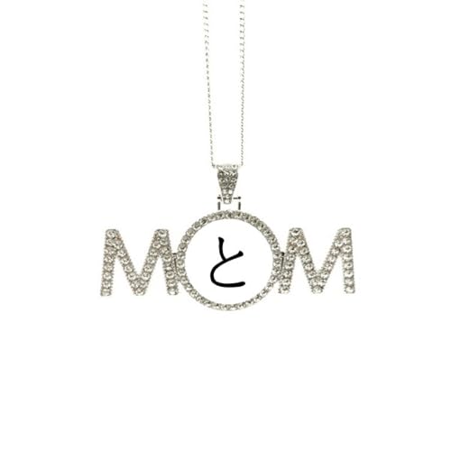 Collier prénom japonais Hiragana en argent personnalisé pour maman et grand-mère