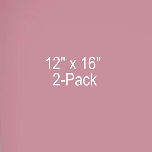 2 Pack Color Cast Acrylic Plexiglass Sheets 1/8” Thick (3mm) Easy to Cut Plastic Plexi Glass with Protective Paper for Signs, DIY Display Projects, Crafts, Shelves (12