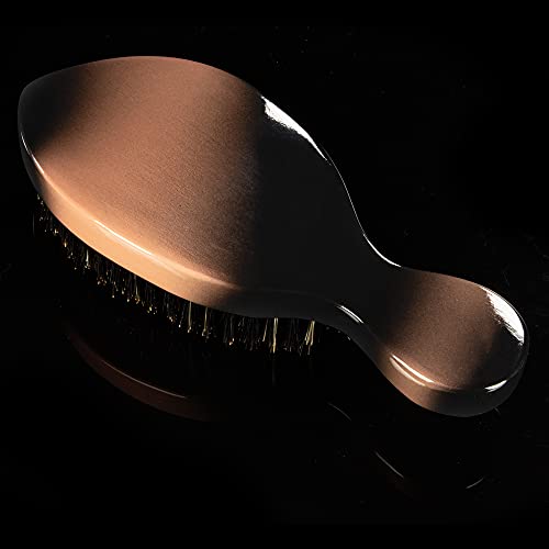 Torino Pro Curve Wave Brush #158- Medium 100% Boar Bristle Curved 360 Wave Stub Brush - Great For Laying Down 360 Waves And Use Before Using Wave Cap Or Durag - Luxury Wave Brush For Men 360 #TOP4