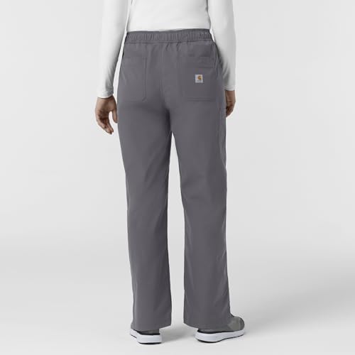 Carhartt Rugged Flex FLD Women's Ripstop Bootcut Cargo Scrub Pant, Pewter, 2XL by Carhartt - Used condition - Image 2