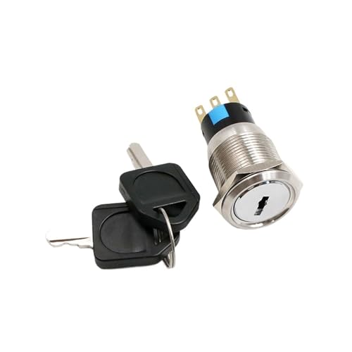 Interrupteur rotatif 19mm étanche pour sécuriser vos circuits électriques extérieurs