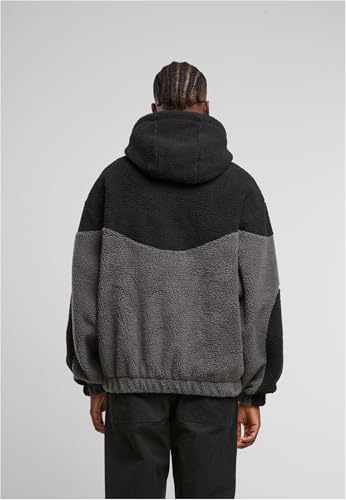 Urban Classics Tb7924-weavy sweat à capuche homme au design colorblock unique
