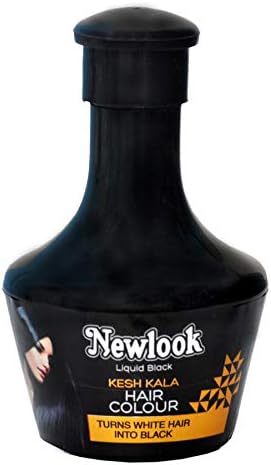 New Look Liquid Black Kesh Kala Hair Colour, 150ml - Black