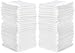 Simpli-Magic 79155 Cotton Washcloths White, 40 Pack, Size: 12"x12"