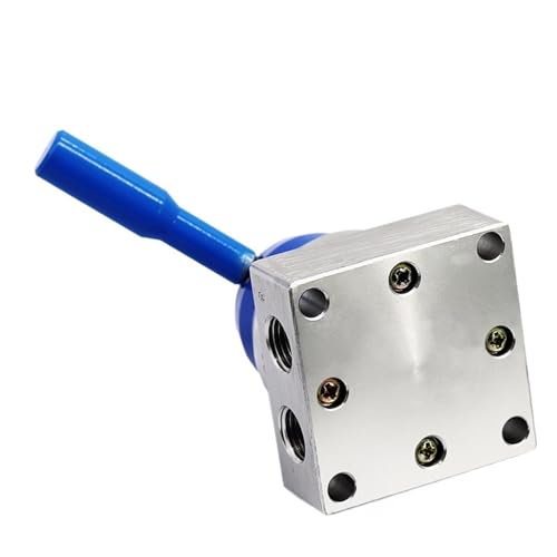 Vanne pneumatique 1/4" K34R6-8D en alliage haute précision - 4