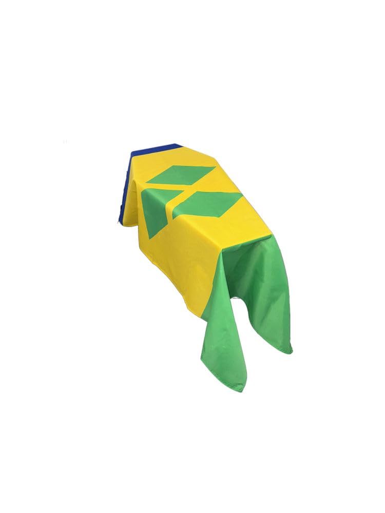 Bandera de San Vicente con diseño de ataúd lavable para interior y balcón