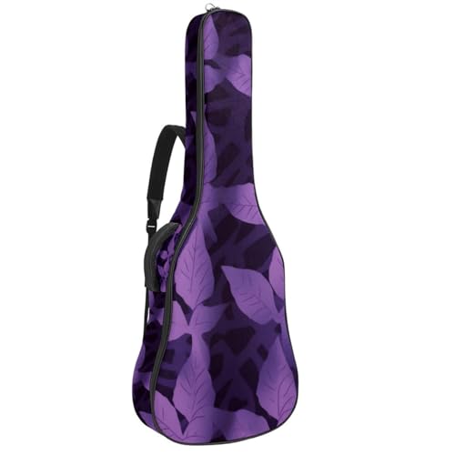 Housse pour guitare acoustique violette imperméable 101 à 106 cm