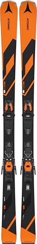Atomic Redster Q5 Men's Downhill Alpine Skis w/ M 10 GW Bindings (Orange/Black, 177cm)