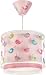 Produktbild Dalber 60292 Vögel und Herzchen Hängelampe, Plastik, rosa, 26.5 x 26.5 x 21 cm