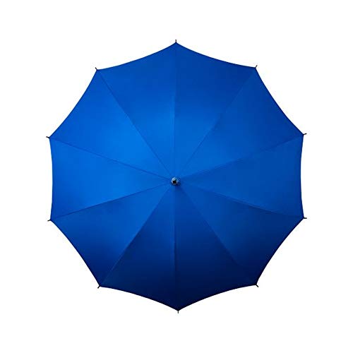 Parapluie femme bleu Falcone idéal pour les trajets sous la pluie