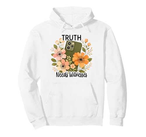 Truth Needs Witnesses Floral Protest ICE�̐����ӔC �p�[�J�[