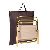Tasche für Gartenpolster Aufbewahrungstaschen for Campingstühle im Freien, Aufbewahrungstasche for Klappstühle, tragbare, langlebige Abdeckung, Tragetasche for Picknick-Klappstühle(70x78)