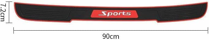 GZBFTDH Rear Bumper Protector, Rubber Scratch Resistant Trunk Entry Guards, Car Door Sill Accessories for KIA Telluride K5 Sportage Sorento (Sorento 2020-2022)