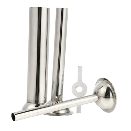PRETYZOOM Upgrade Your Meat Grinder Non-rusting Sausage Making Kit Sausage Funnel Retainer Ring Mm Mm Mm Casings