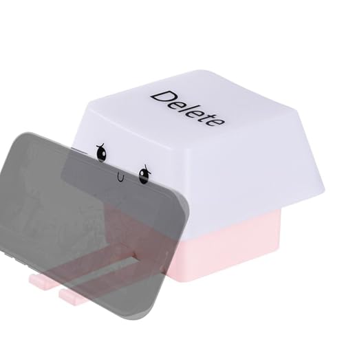 Luz nocturna divertida para la noche, diseño de teclado con luz estética, carga USB presión nocturna seguridad pasillo mesita de noche dormitorio titular teléfono relajante