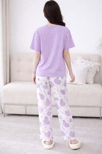 Image of Womens Night Dress |Full Pyjama Set Nightsuit |Women Nightwear | Loungewear |Everyday Nightdress