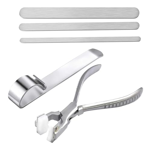 Harilla 5 Pezzi Barra per Piegare Bracciale Piega Bracciale Strumenti per la Creazione di Gioielli Fai da Te Forniture Set di Strumenti di Piegatura per