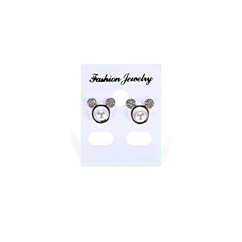 Image of DIY Crafts 100 Pcs Shape No # 4, White Jewellery Display Pice Tag Packing, Blank White Kraft (100 Pcs Shape No # 4, White Jewellery Display Pice Tag Packing)