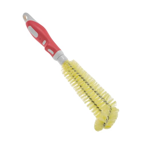 CLISPEED Cepillo Limpiador Extensible para Botellas de Agua y Biberones Mango Ergonómico Cabezal Flexible para Limpieza de Tazas y Botellas Diversas para Uso Diario Cocina